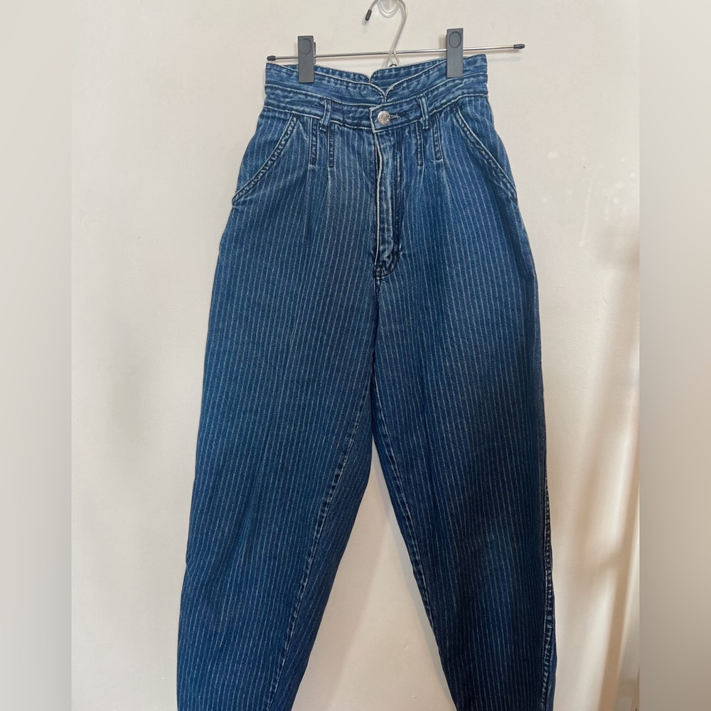 Vintage Gitano Pinstripe Jeans - Picture 4 of 4